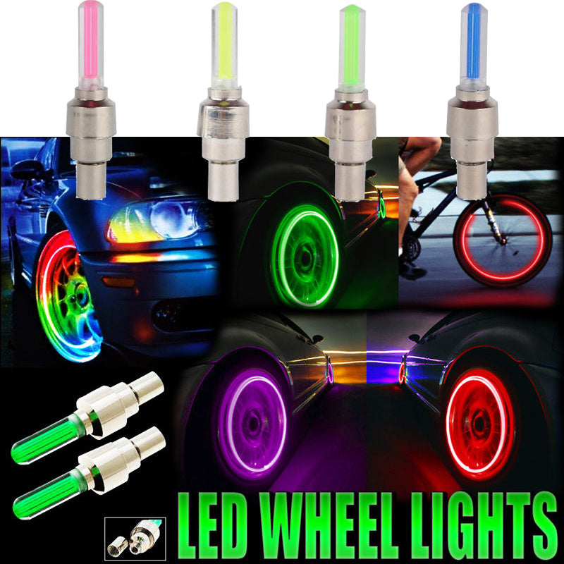 Automobile Tire Lights Valve Valve Lights Wheel Lights - Nyaabs