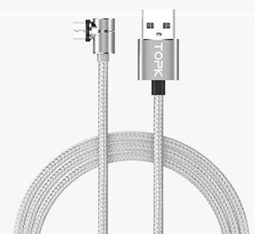 Magnetic Cable Micro Usb Cable 360 Degree Rotate Magnetic Charge Phone Charging Cord Wire - Nyaabs