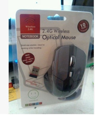 Promotion New 2.4GHz Wireless Mouse USB Optical game Mouse for laptop computer wireless mouse high quality nyaabs.com