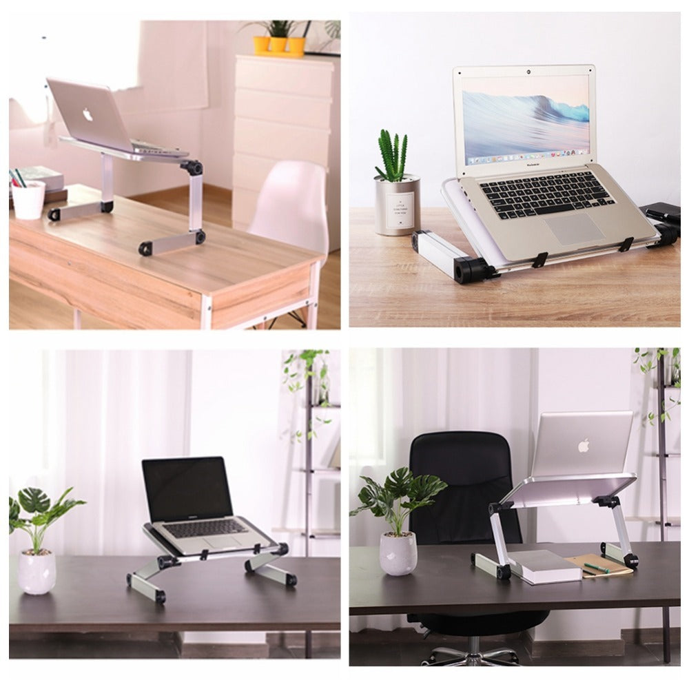 Foldable Laptop Stand Ergonomic Desk Tablet Holder nyaabs.com