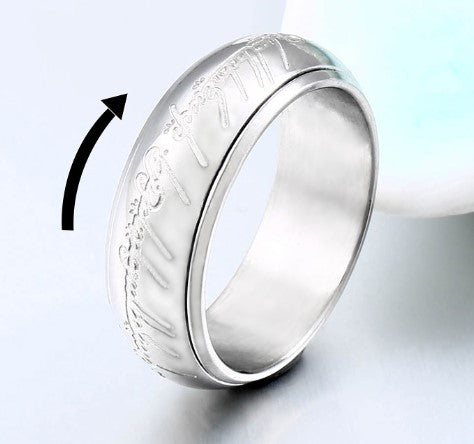 Stainless Steel Vacuum Electroplated Ring For Men - Nyaabs