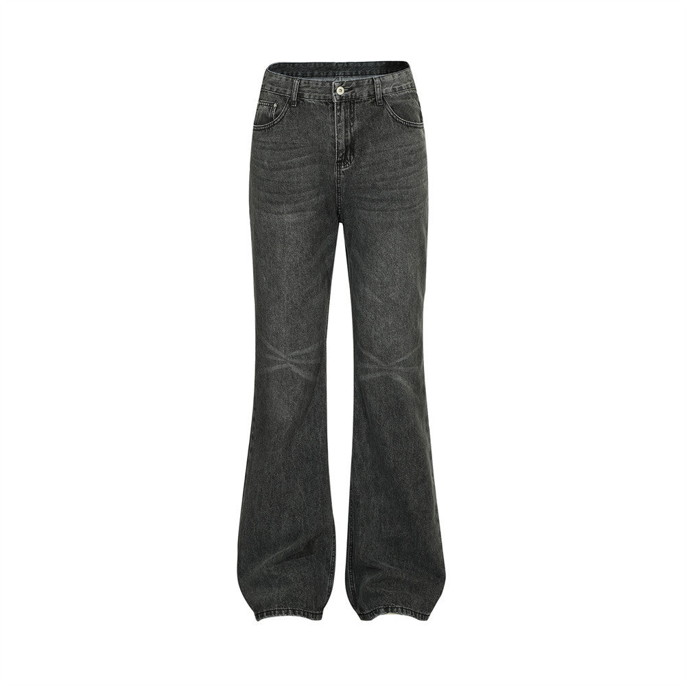 Washed White Texture Jeans For Men - Nyaabs