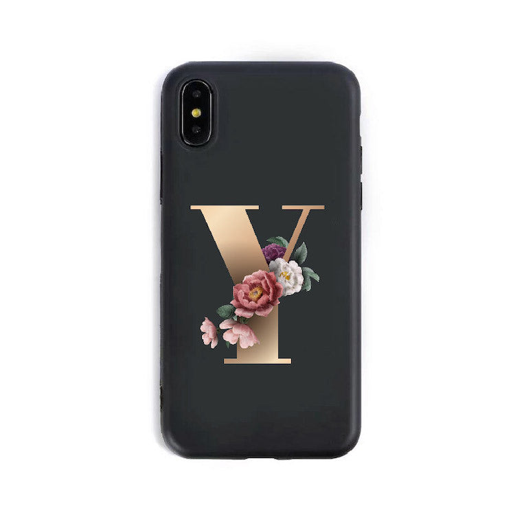 26 English Alphabet Silicone Phone Cases - Nyaabs