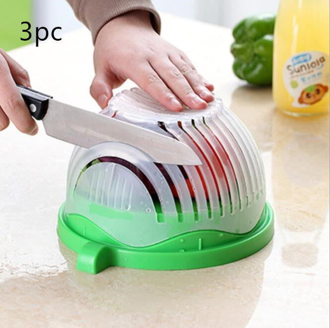 Creative Salad Cutter Fruit and Vegetable Cutter nyaabs.com