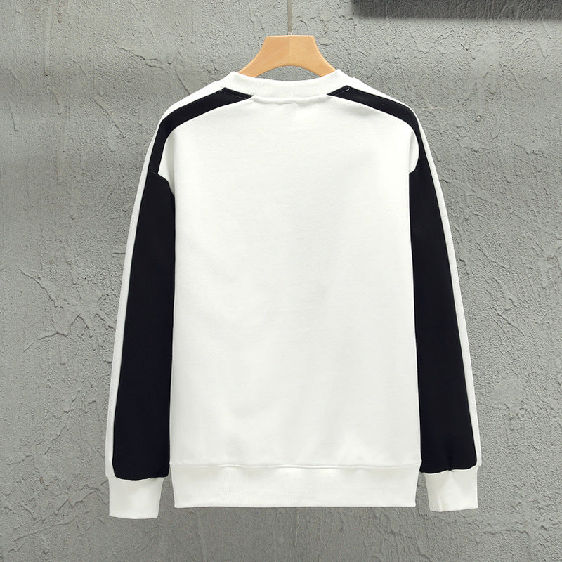 Loose-fitting Casual Round-neck Long Sleeve T-shirt - Nyaabs