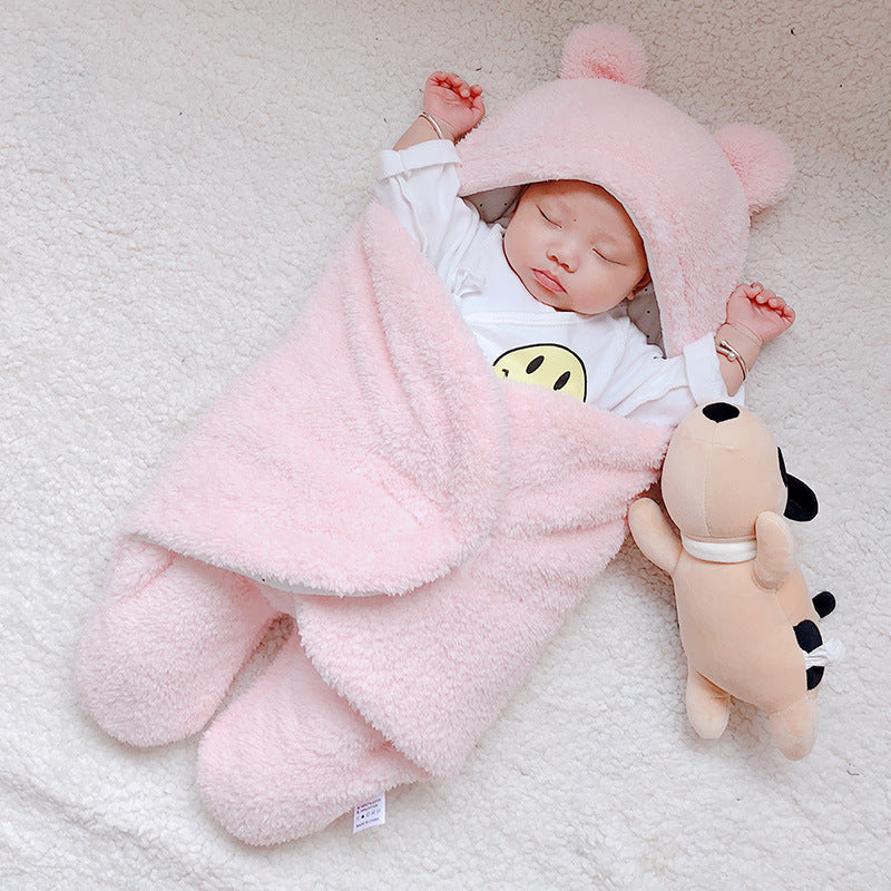 Baby Sleeping Bag Envelope for Newborn Baby Winter Swaddle Blanket - Nyaabs