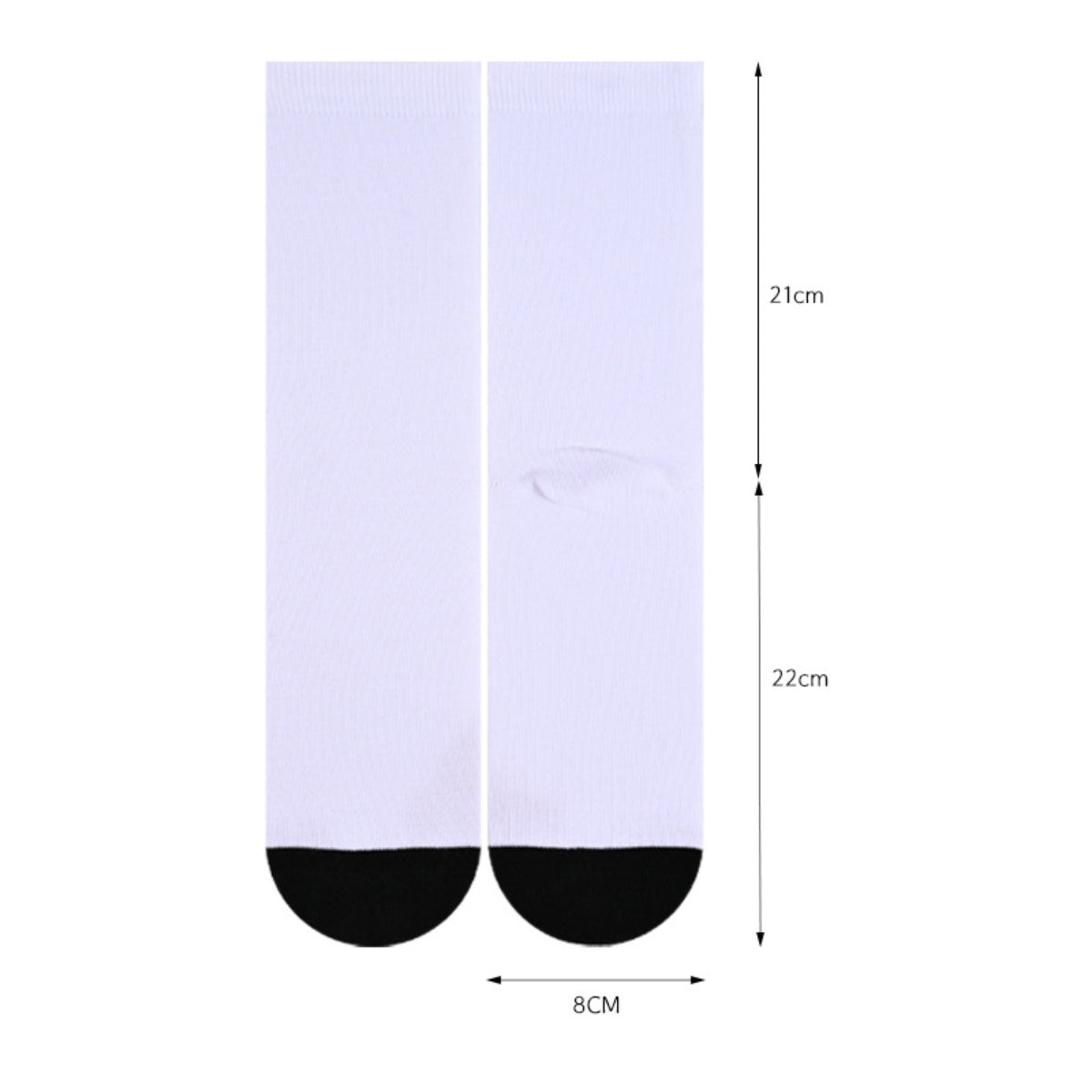 Digital Printed Cotton Socks With Seamless Design - Nyaabs