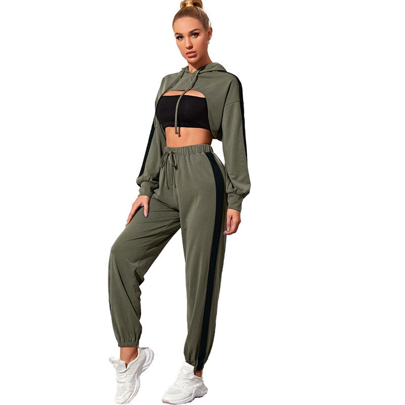 Fashion Loose Casual Sports Fitness Yoga Wear Suit - Nyaabs