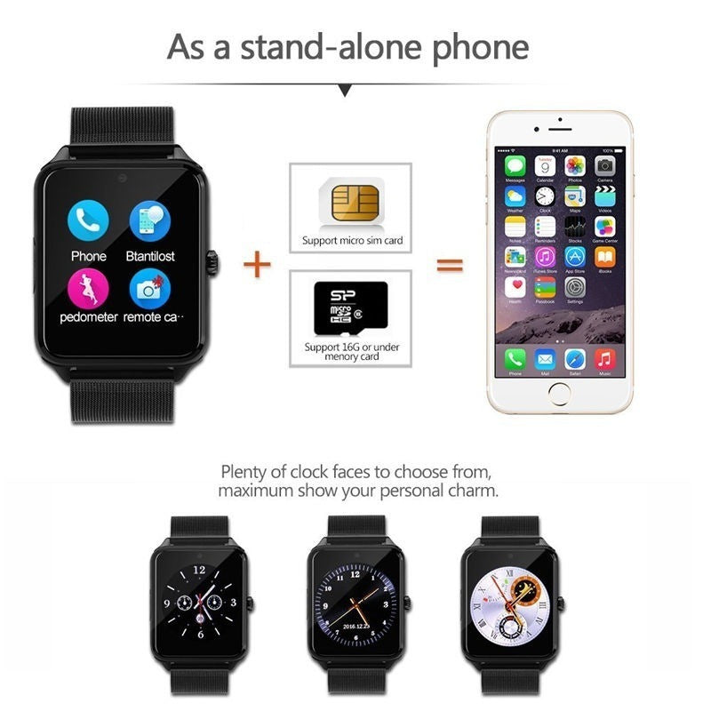 Z60 smart watch Bluetooth smart wear card phone watch - Nyaabs