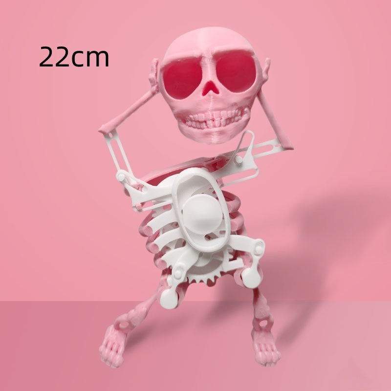 3D Model Mini Skull Printing Customized Funny Style Lucky Toy Finished Product Decompression Tool - Nyaabs