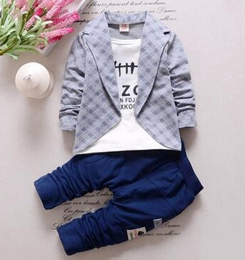 toddler baby clothes children suit 0-3 years old suit + pants children's sportswear boys girls children's clothing brand - Nyaabs