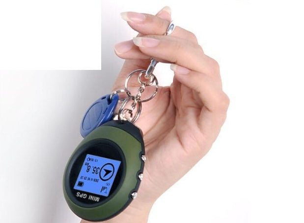 MINI GPS multi-function locator road search treasure outdoor climbing GPS tracker mini handheld GPS positioning - Nyaabs