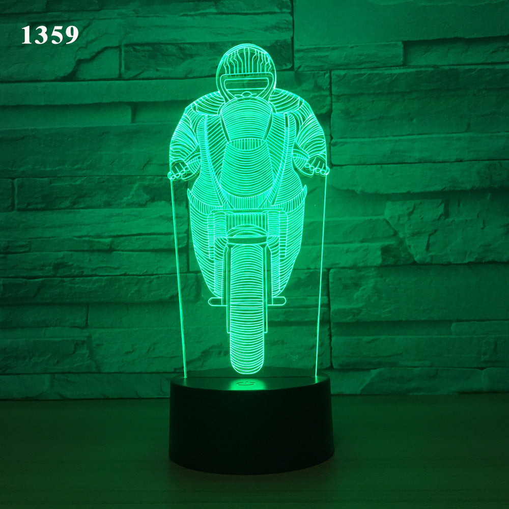 Motorcycle led desk lamp - Nyaabs