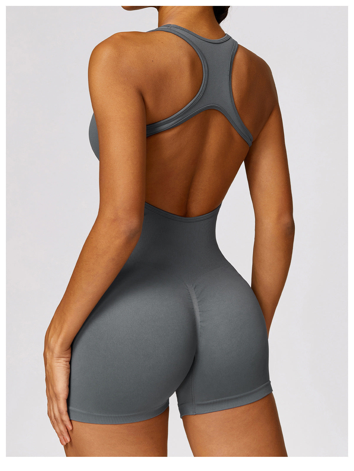 Hip Lifting One-piece Sports Fitness Yoga Wear - Nyaabs