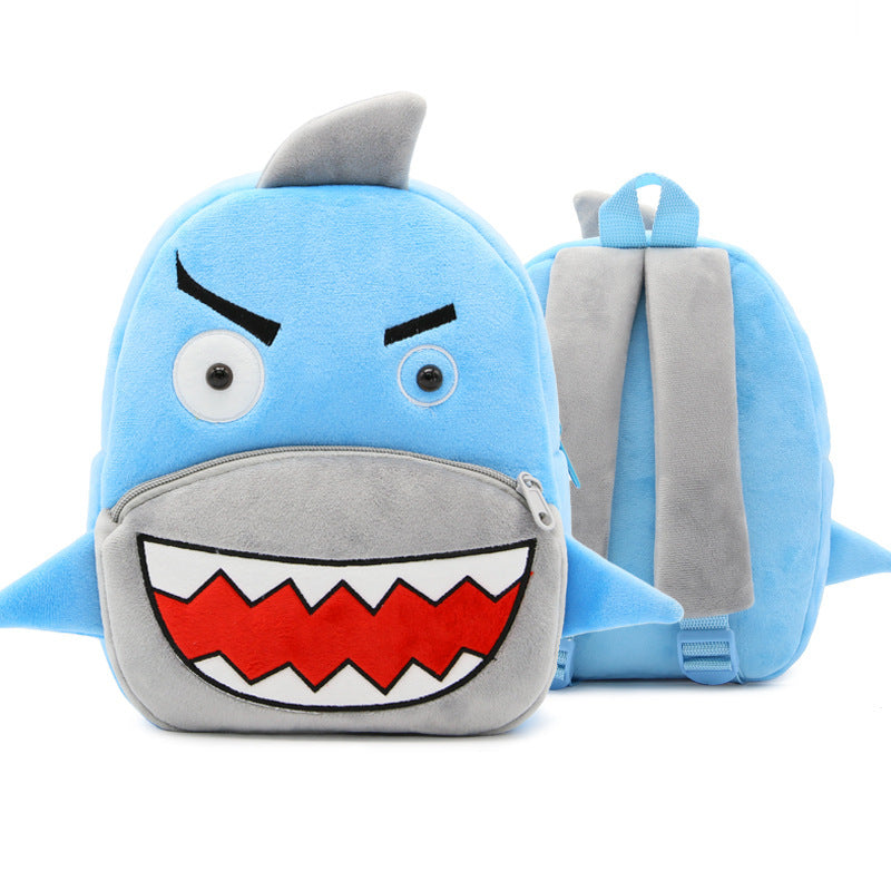 Cute Plush Backpacks Kindergarten Cartoon School Bags Children Animal Toys Bag - Nyaabs