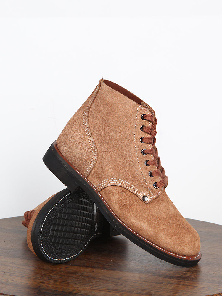 European And American Mid-top Retro Ankle Boots - Nyaabs