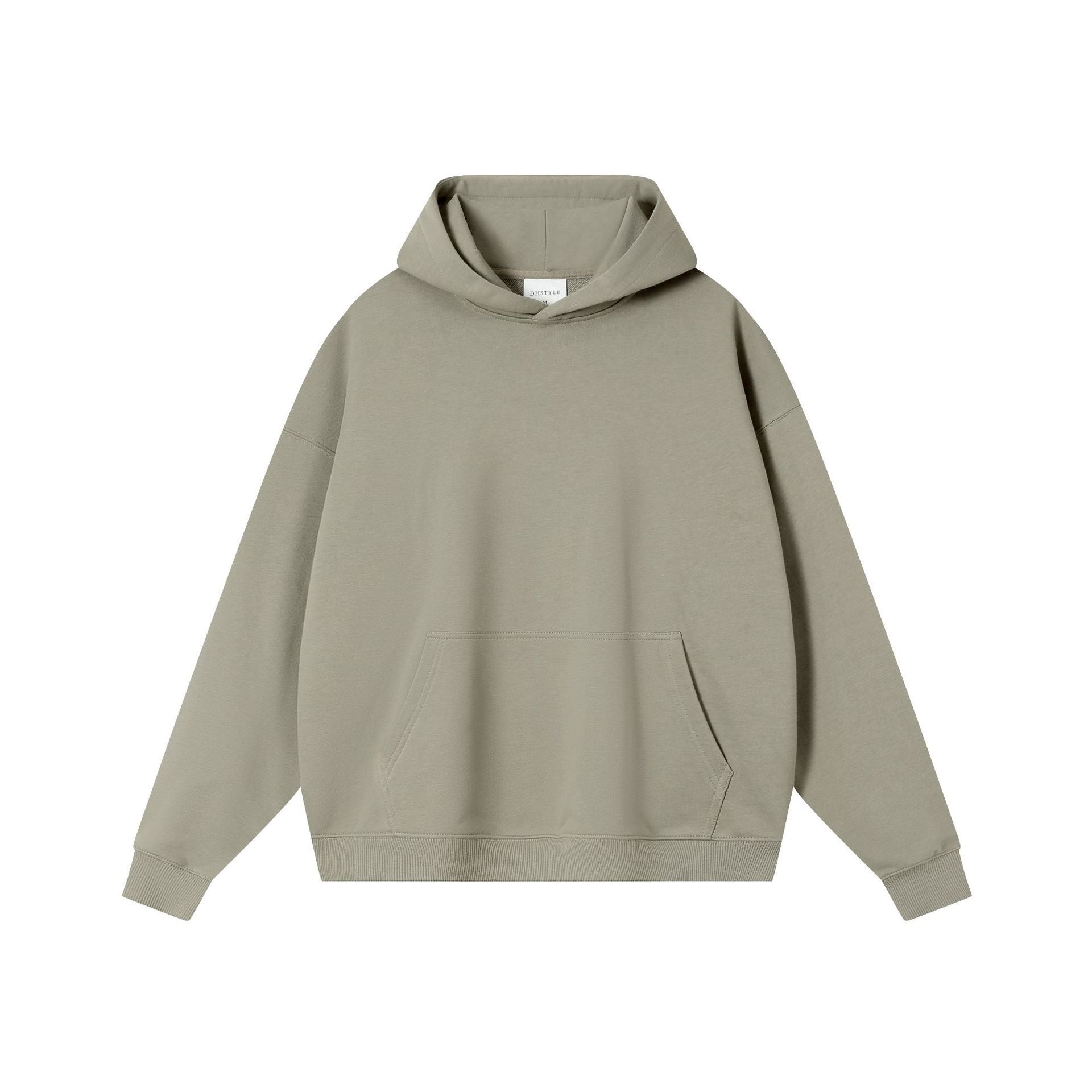 Drop Shoulder Hooded Pullover Men's Autumn And Winter Hoodie - Nyaabs