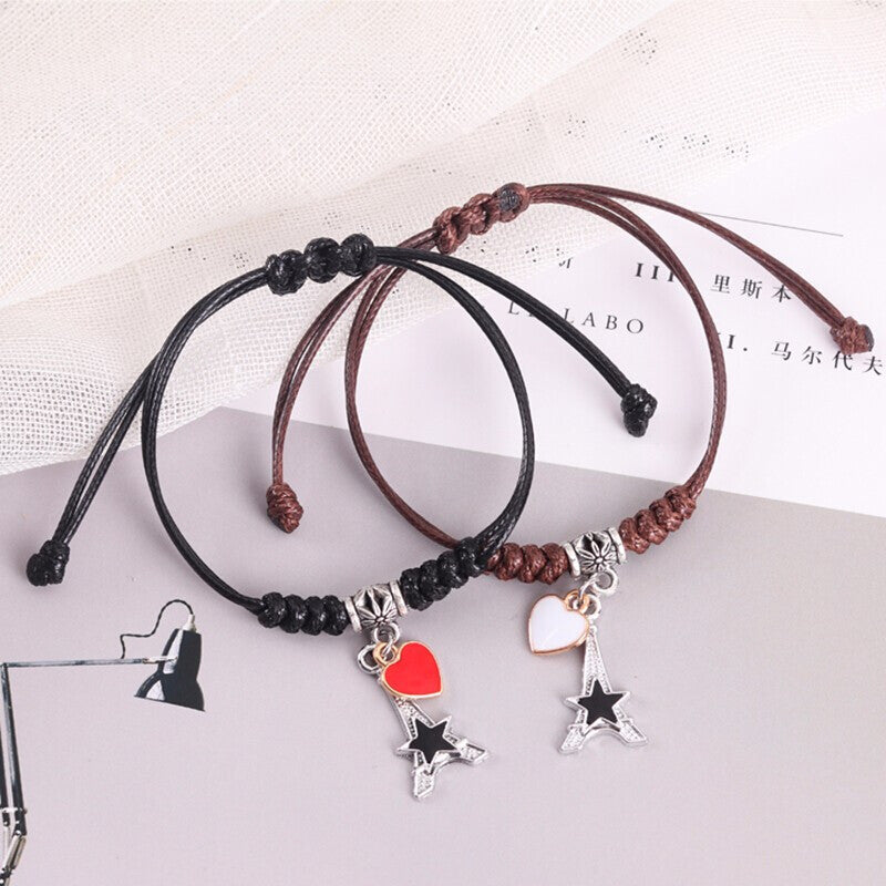 Weaving Men And Women Couple Bracelets Men Bracelets Bracelets Girlfriends Couple Bracelets - Nyaabs