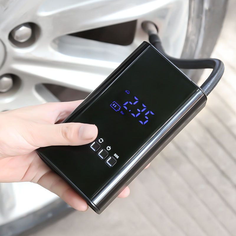 Car Mini Portable Electric Smart Wireless Digital Inflator - Nyaabs