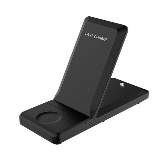 Folding three-in-one multifunctional wireless charger - Nyaabs