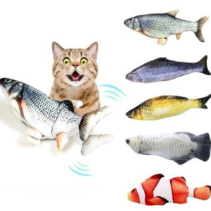 Without Cat Nip Version - Electric Jumping Fish Simulation Electric Fish Toy - Nyaabs