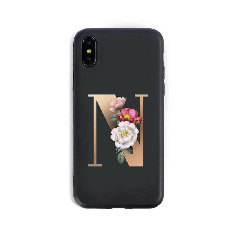 26 English Alphabet Silicone Phone Cases - Nyaabs