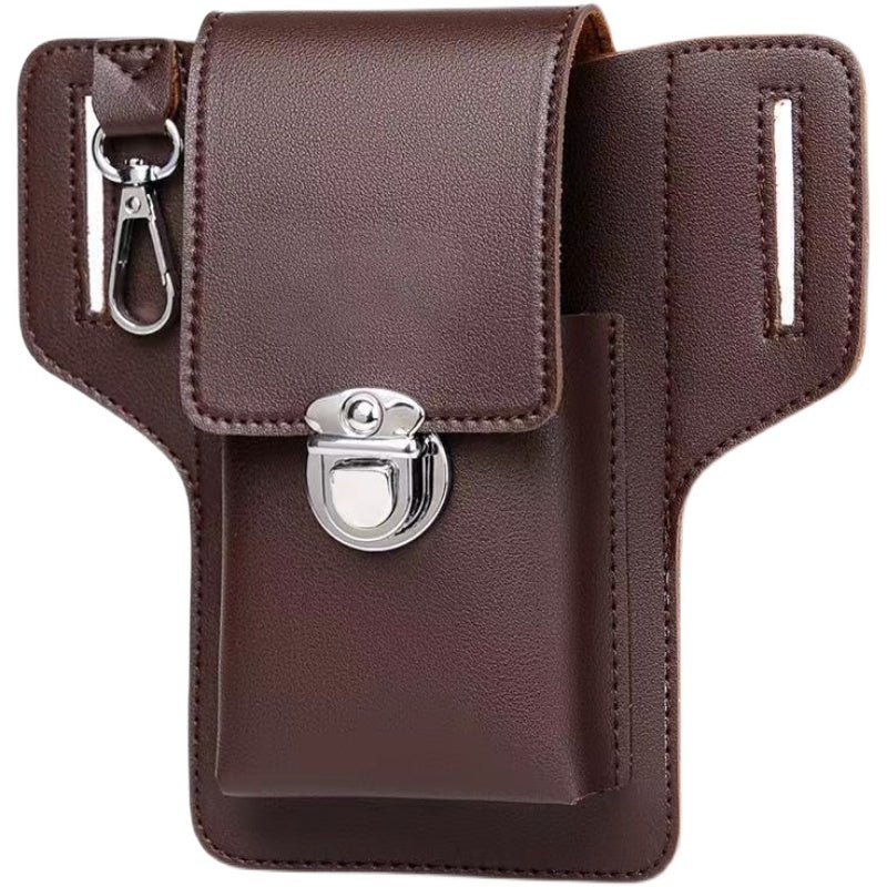 Cigarette Case Hanging Key Belt Waist Bag - Nyaabs