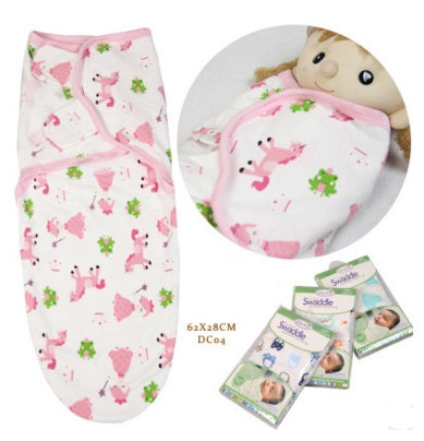 Cotton baby baby wrapped towel, cartoon baby sleeping bag, anti startled baby and baby products - Nyaabs