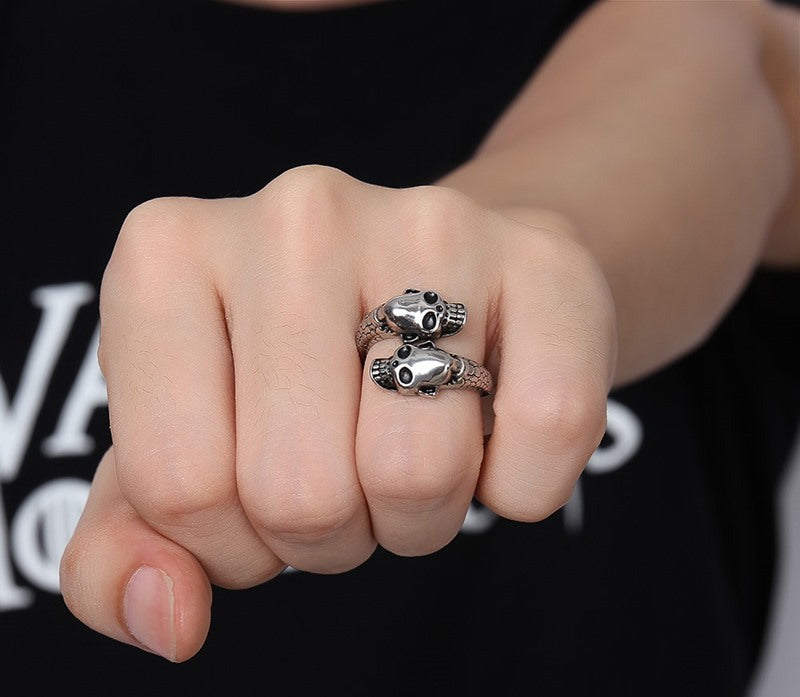 Skull casting ring men - Nyaabs