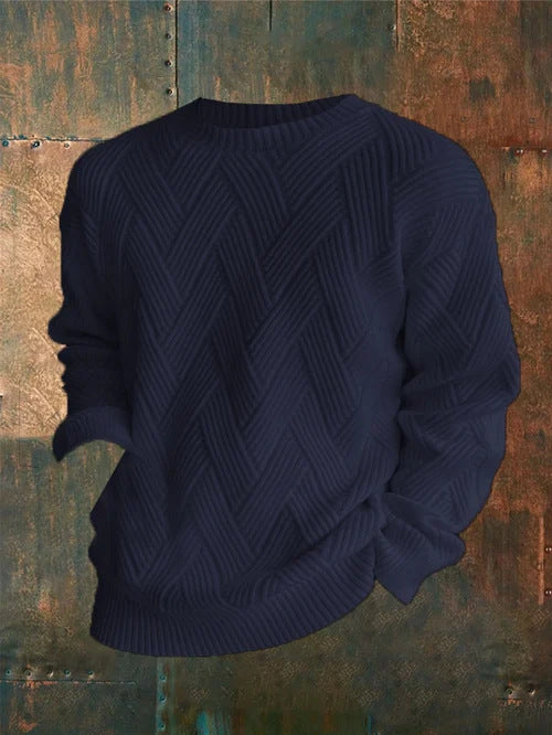 Loose Fashion Casual Versatile Men's Sweater - Nyaabs