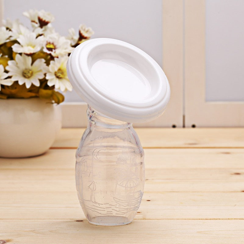 Full Silicone Breast Pump Breast Milk Collector - Nyaabs