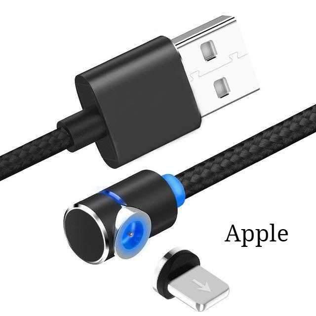 Magnetic Cable LED Magnet Charger Cable USB Cable & USB Type-C USB C - Nyaabs