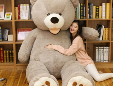 Giant Teddy Bear Plush Toy Huge  Soft Toys  Leather Shell - Nyaabs