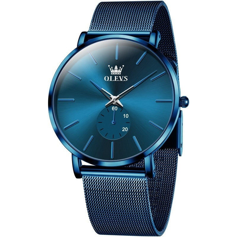 Fashion Siamese Buckle Thin Simple Quartz Watch - Nyaabs