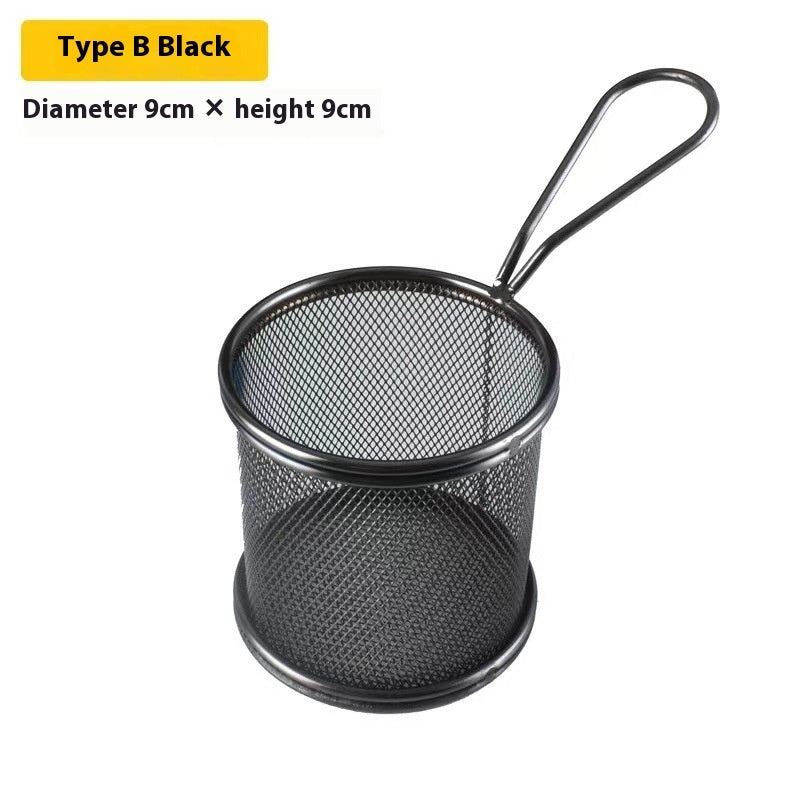 304 Stainless Steel Chips Basket Mini Frying Basket - Nyaabs