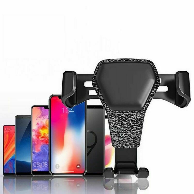 Universal Car Mount Holder Stand Air Vent Cradle For Mobile Cell Phone Gravity Car Mount Air Vent Phone Holder For I Phone X XR XS Max S Amsung S10 Note9 - Nyaabs