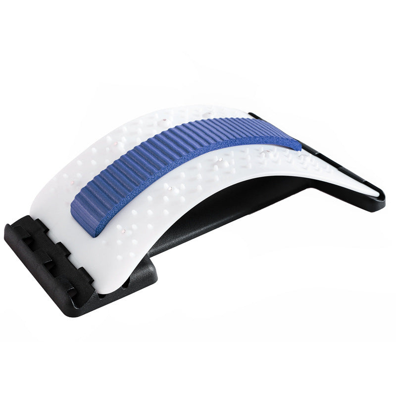 Back Stretcher Adjustable Back Cracker Massage Waist Neck Fitness Lumbar Cervical Spine Support Pain Relief nyaabs.com