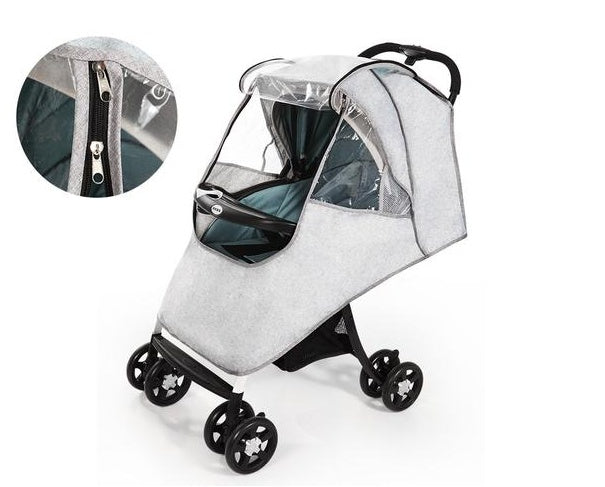 Universal Baby Stroller Warm And Rainproof Cover - Nyaabs