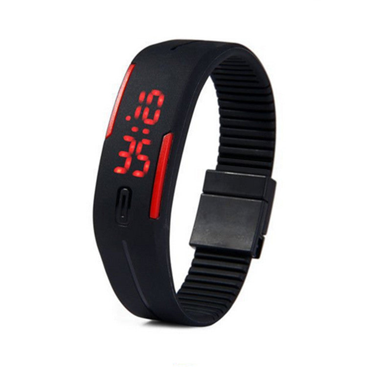 Explosive Sports LED Bracelet Watch Couple Touch Electronic Watch - Nyaabs