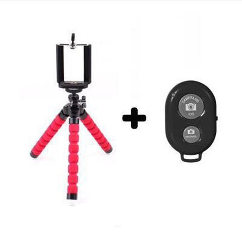 Mini Flexible Sponge Octopus Tripod Smartphone Tripod For Gopro 10 9 Camera Accessory - Nyaabs