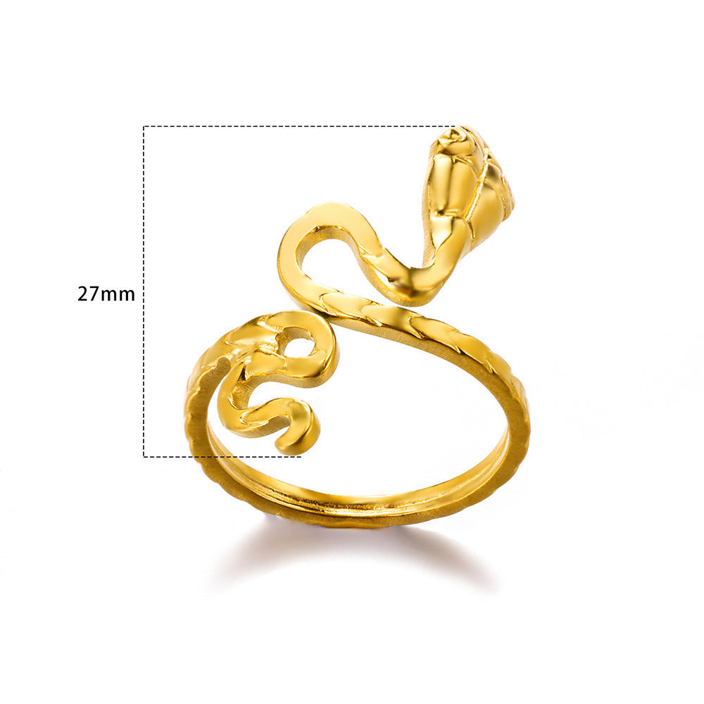 New Snake Ring Men And Women Ring - Nyaabs