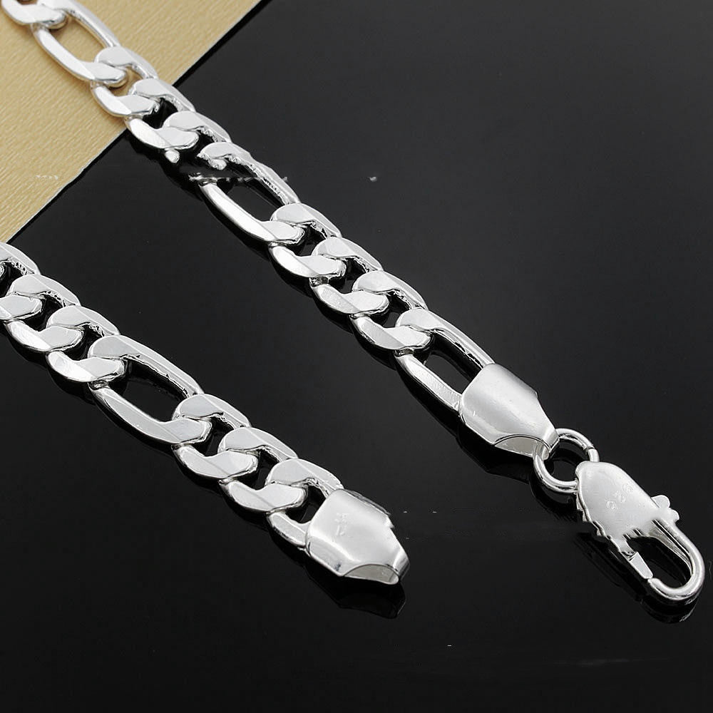 Silver-plated Korean Fashion Jewelry For Men - Nyaabs