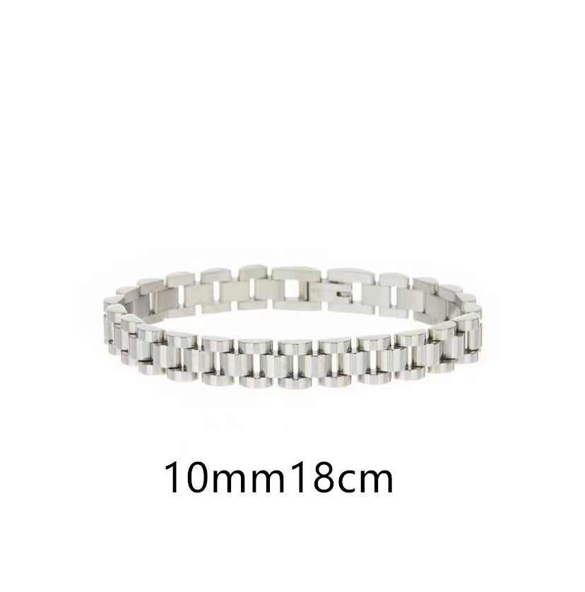 Titanium steel bracelet for men - Nyaabs