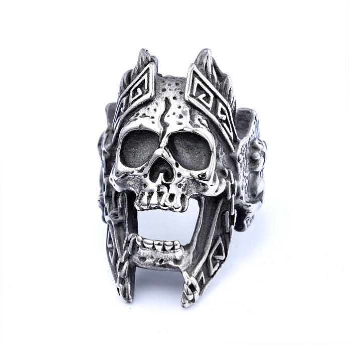 Stainless Steel Vintage Gothic Ring For Men - Nyaabs