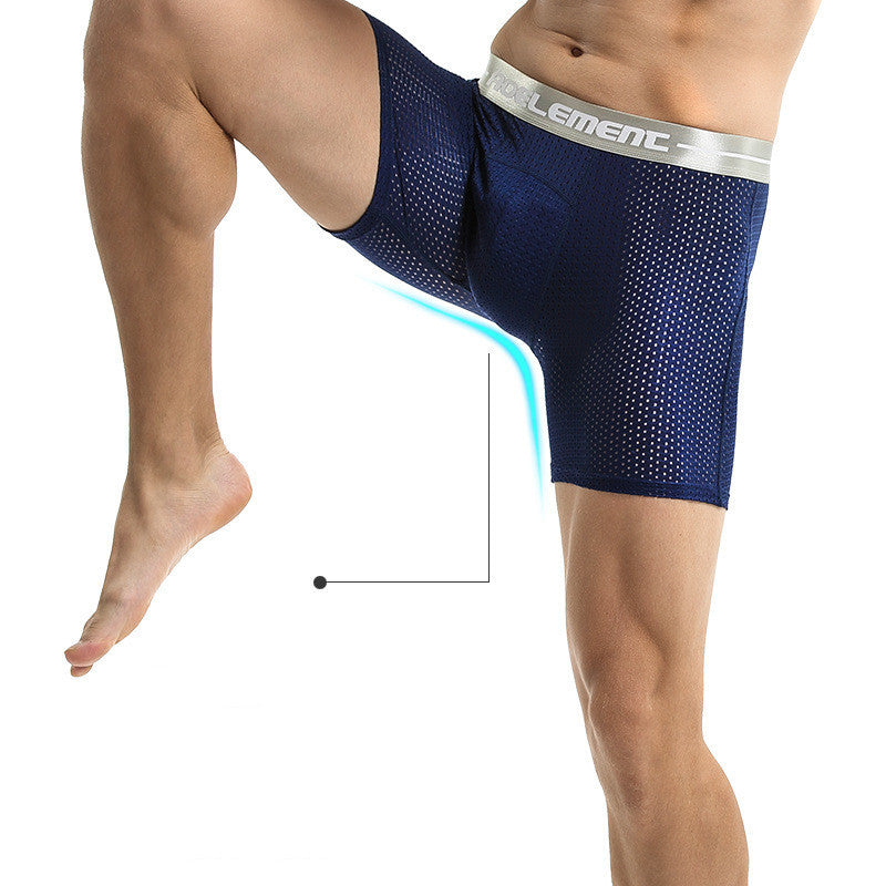 Men's Extended Sports Briefs Boxer Running Wear Resistant - Nyaabs