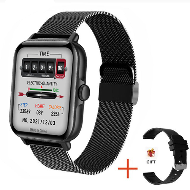 L21 Bluetooth Call Smart Watch Color Screen Voice Assistant - Nyaabs