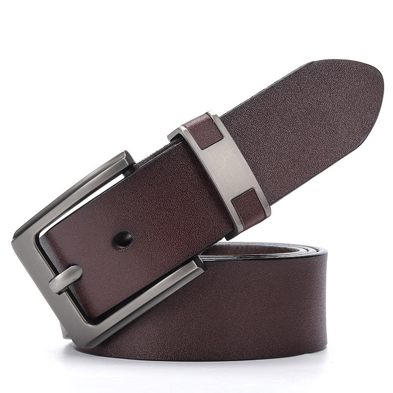 Business Youth Fashion Men's Leather Belt - Nyaabs