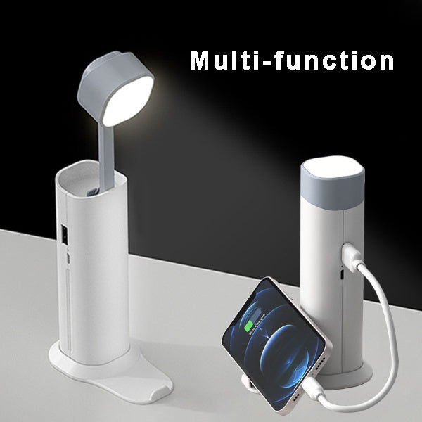 Multi-function Desk Lamp Outdoor Flashlight Portable Rechargeable For Home And Bedroom - Nyaabs