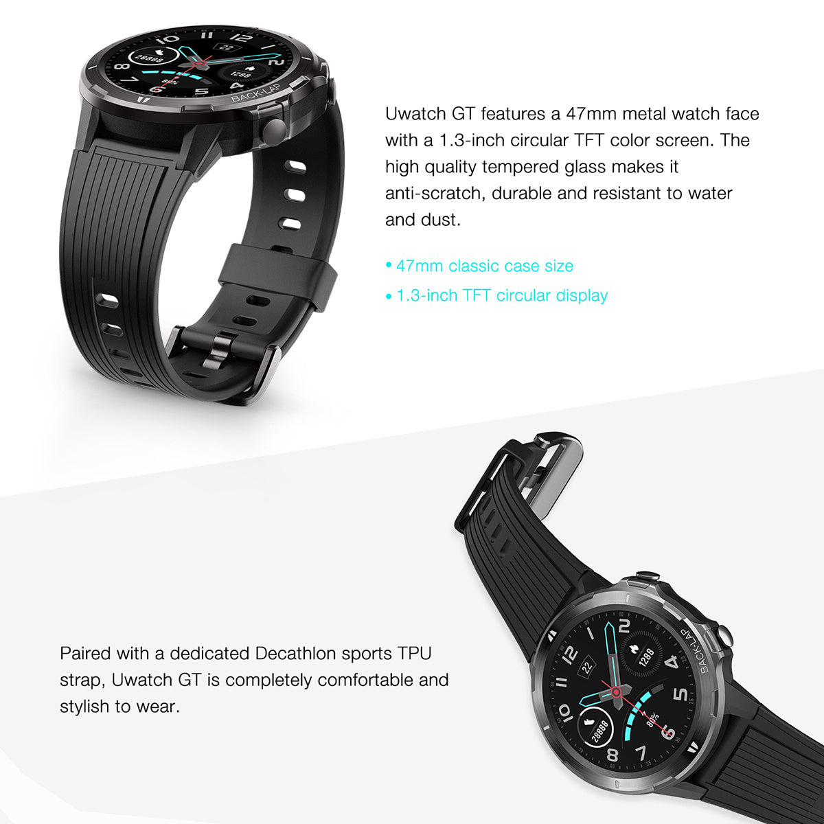 Waterproof smart Sports Watch - Nyaabs