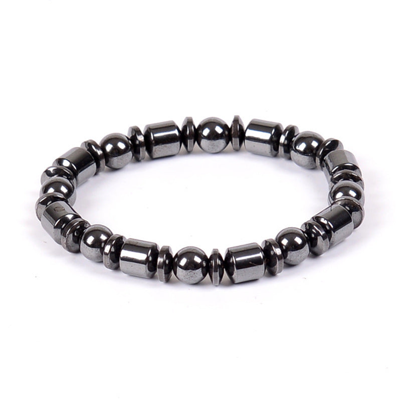 Weight Loss Black Stone Magnetic Therapy Braclet - Nyaabs